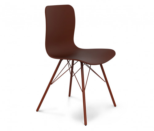 стул dsr коричневый s40 (eames style) в Костроме