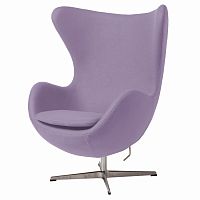 кресло egg chair сиреневое в Костроме