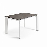 стол atta 120 (180)x80 белый, темно-серый ceni cc0178vc от la forma (ex julia grup) в Костроме