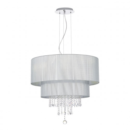 подвесная люстра ideal lux opera sp6 argento в Костроме
