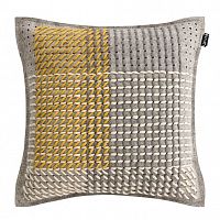 подушка квадатная canevas geo grey от gan в Костроме