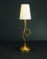 настольная лампа mantra paola painted gold 3545 в Костроме