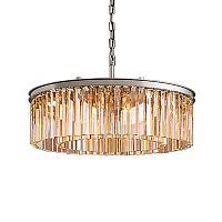 подвесной светильник odeon 10b chrome/amber от delight collection в Костроме