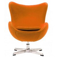 детское кресло egg chair оранжевое в Костроме