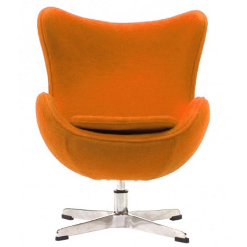 детское кресло egg chair оранжевое в Костроме