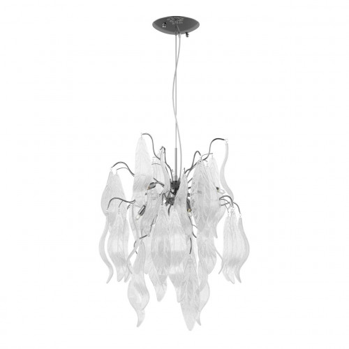 подвесная люстра lightstar vetro сristallo 793194 хром в Костроме