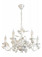 подвесная люстра toplight lynda tl5910d-05wh в Костроме