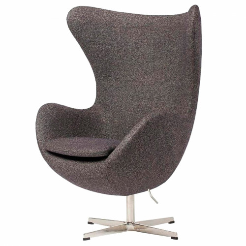 кресло egg chair серое в Костроме