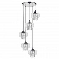 дизайнерская подвесная люстра spot light cordia 1192528 хром в Костроме