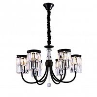 подвесная люстра newport 31106/c black+gold в Костроме