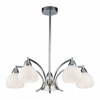 потолочная люстра freya cindy fr5022pl-05ch белая в Костроме