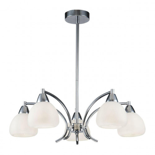 потолочная люстра freya cindy fr5022pl-05ch белая в Костроме