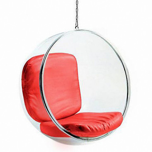 кресло bubble chair красное в Костроме