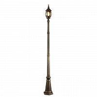 садово-парковый светильник arte lamp atlanta a1047pa-1bn в Костроме