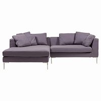 диван charles sofa угловой фиолетовый в Костроме
