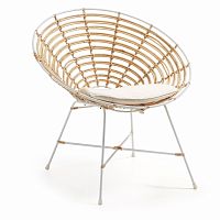 кресло kartell бежевое в Костроме