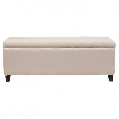 оттоманка dean upholstered storag бежевая в Костроме