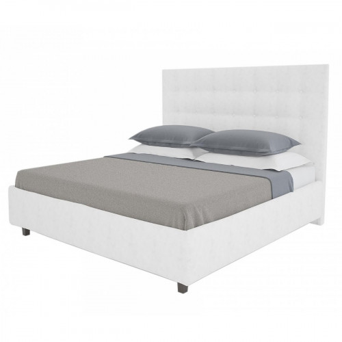 кровать двуспальная 180х200 молочная royal black в Костроме