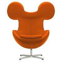 кресло egg mickey оранжевое в Костроме