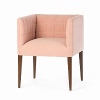 кресло penelope dining chair розовое в Костроме