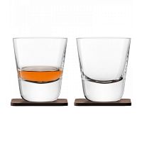 набор из 2 стаканов arran whisky с деревянными подставками 250 мл в Костроме