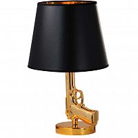 настольная лампа flos - bedside gun gold в Костроме