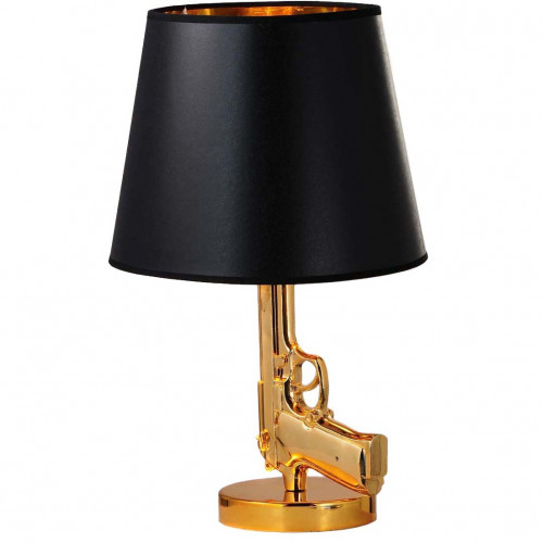 настольная лампа flos - bedside gun gold в Костроме