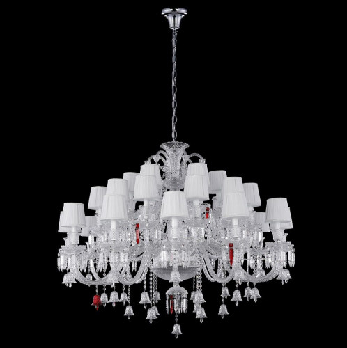 подвесная люстра crystal lux princess sp30 белая в Костроме