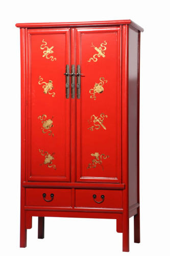 шкаф gudong красный с золотом в Костроме
