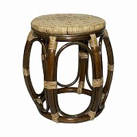 табурет из ротанга drum коричневый в Костроме