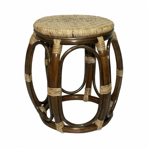табурет из ротанга drum коричневый в Костроме