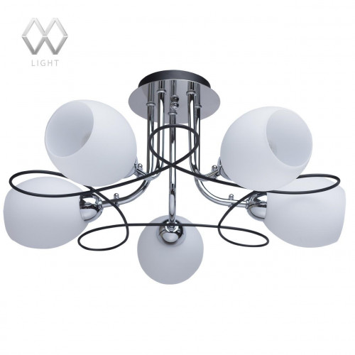 потолочная люстра mw-light альфа 324013405 белая в Костроме