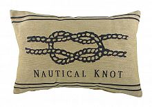 подушка с морским узлом nautical knot natural в Костроме
