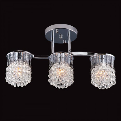 потолочная люстра eurosvet 3222/3 хром strotskis в Костроме