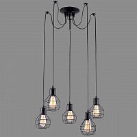 подвесная люстра arte lamp a1109sp-5bk в Костроме