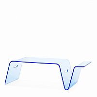 стол кофейный modern acrylic голубой в Костроме