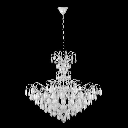 подвесная люстра crystal lux sevilia sp9 silver в Костроме