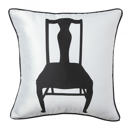 подушка с изображением стула chair white в Костроме