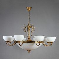 подвесная люстра ambiente seville 02140/8 ab белая в Костроме