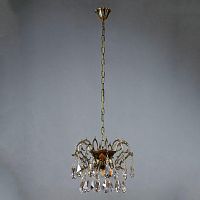 подвесная люстра ambiente alicante 8888/3 cl pb tear drop в Костроме