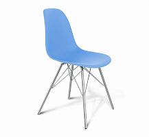стул dsr голубой s37 (eames style) в Костроме