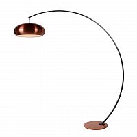торшер дизайнерский lucide vengo black bronze в Костроме