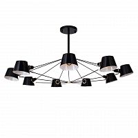 подвесная люстра freya abigail fr5038-cl-09-b черная в Костроме