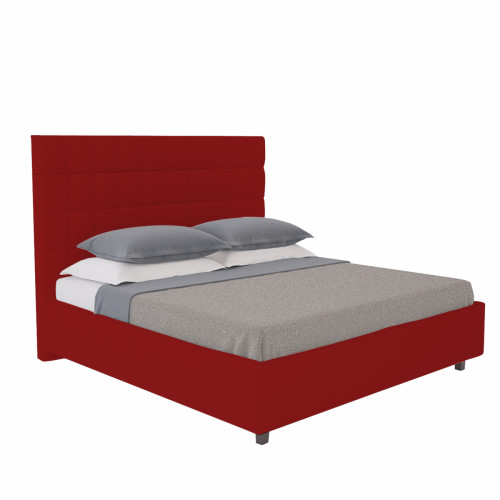 кровать большая 200х200 shining modern красная в Костроме