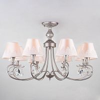 потолочная люстра eurosvet incanto 60069/8 серебро в Костроме