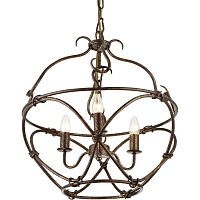 подвесная люстра arte lamp bellator a8960sp-3ga медь в Костроме