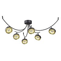 потолочная светодиодная люстра odeon light fineca 3812/42cl в Костроме