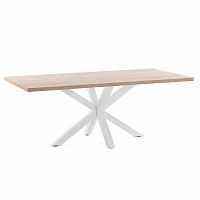 стол arya 160x100 белые ножки от la forma (ex julia grup) в Костроме