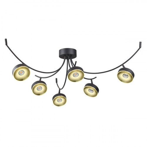 потолочная светодиодная люстра odeon light fineca 3812/42cl в Костроме
