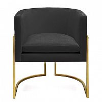 кресло julius chair черное в Костроме